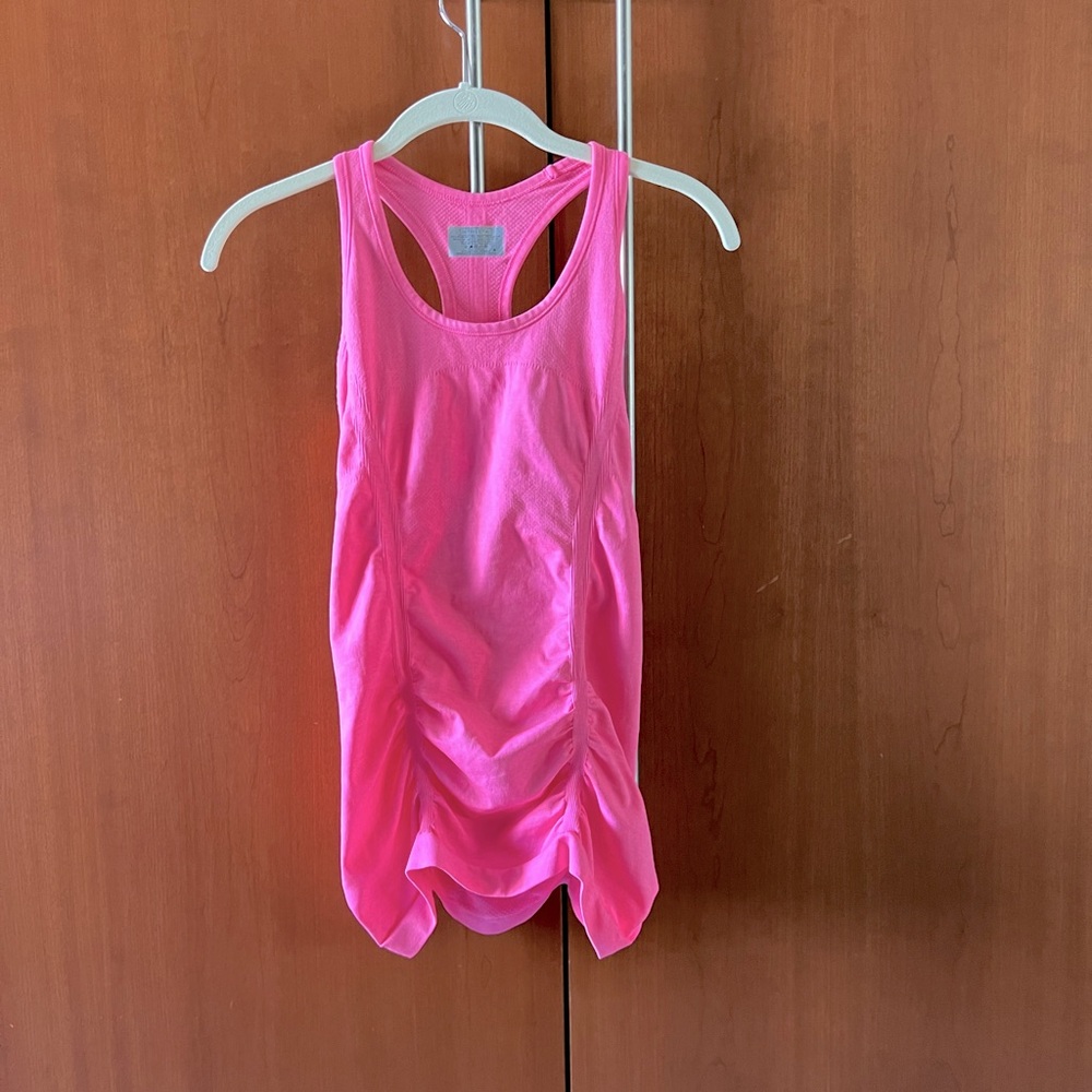 Athleta Fastest Track Tank Top in bright pink size S #643266